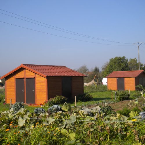 abri de jardin aspect bois